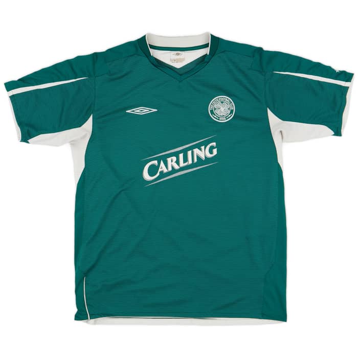 2004-05 Celtic Away Shirt Juninho #7 - 6/10 - (XL)