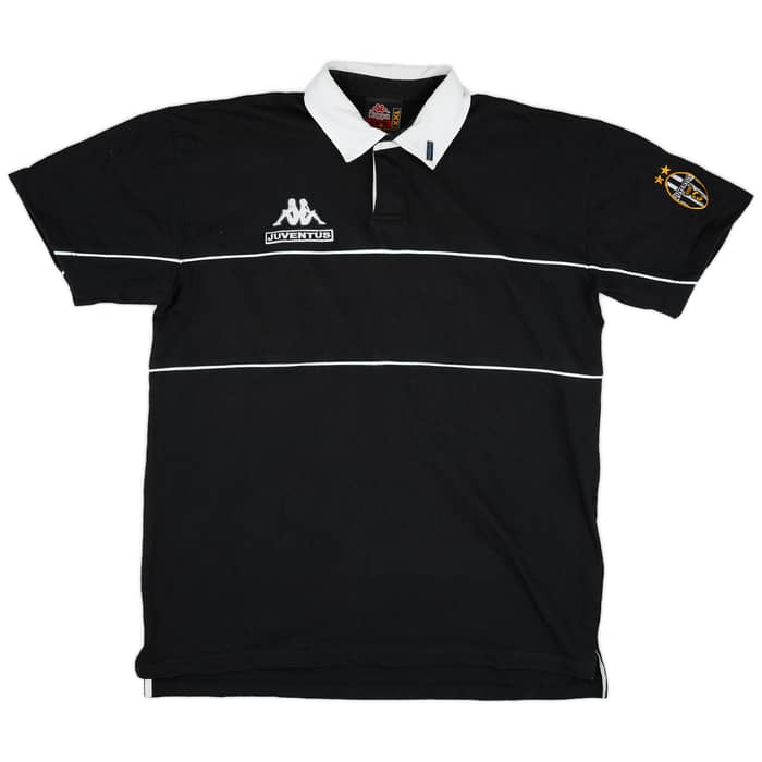 1998-99 Juventus Kappa Rugby Polo Shirt - 8/10 - (XXL)