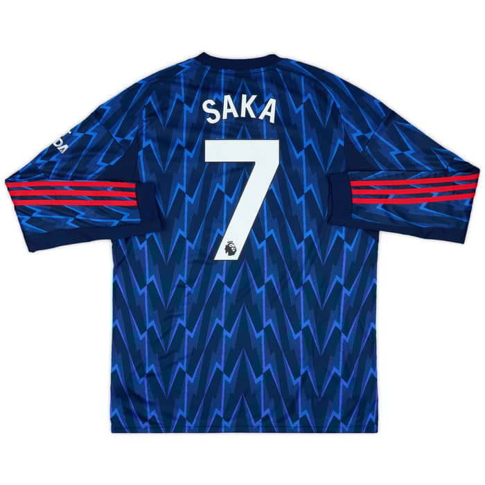2025-26 Arsenal Away L/S Shirt Saka #7