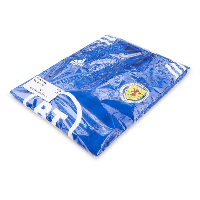 2021-22 Scotland Player Issue 1/4 Zip Training Top (Excellent)