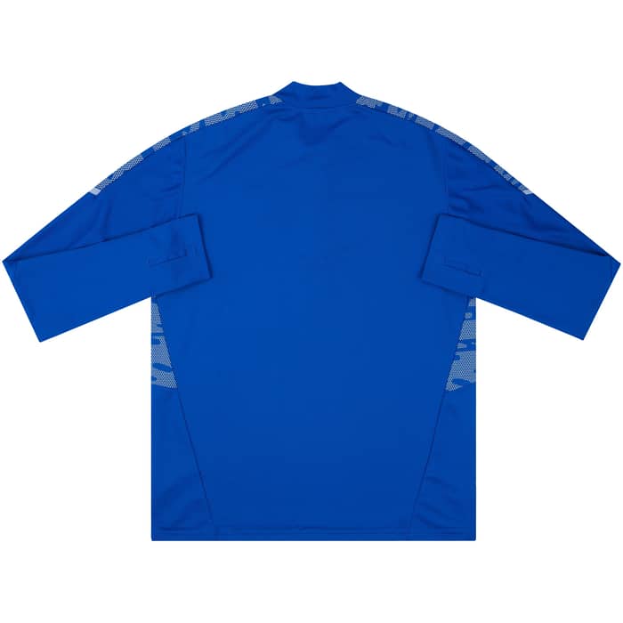 2021-22 Scotland Player Issue 1/4 Zip Training Top (Excellent)