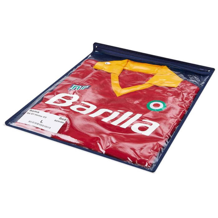 1986-87 Roma NR-Reissue Home Shirt #7 (Conti) L