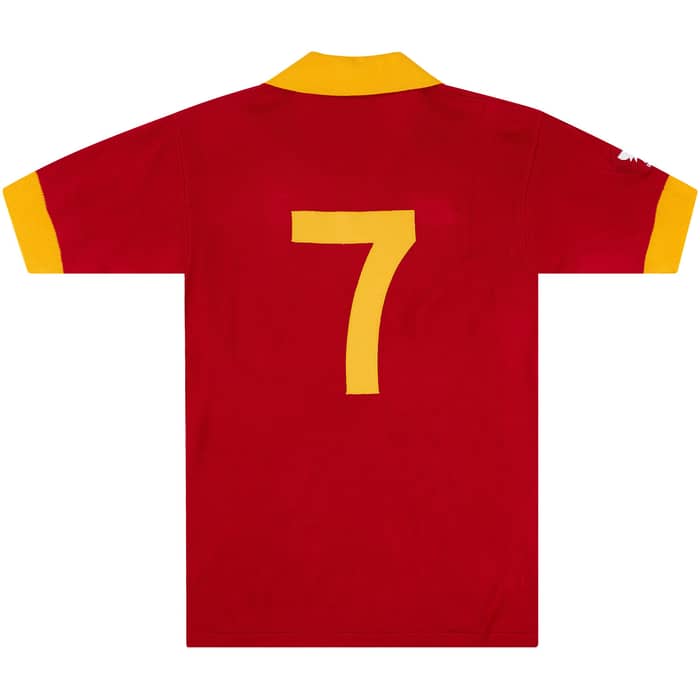 1986-87 Roma NR-Reissue Home Shirt #7 (Conti) L
