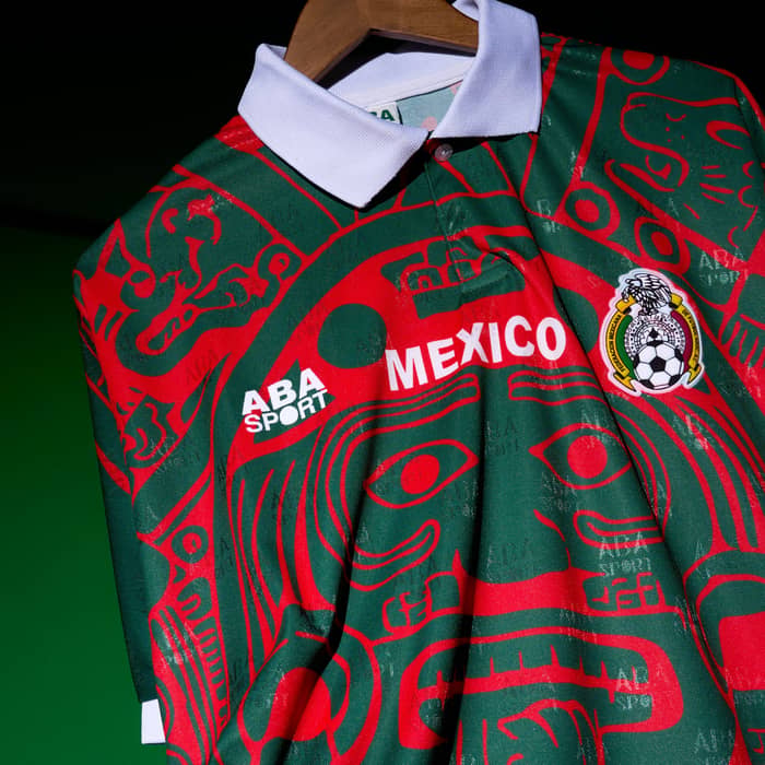 Camiseta ABA Sport Reedición de la tercera equipación de Mexico 1998