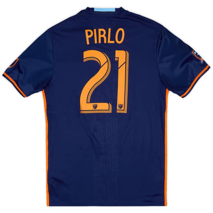 2016-17 New York City Authentic Away Shirt Pirlo #21 (M)