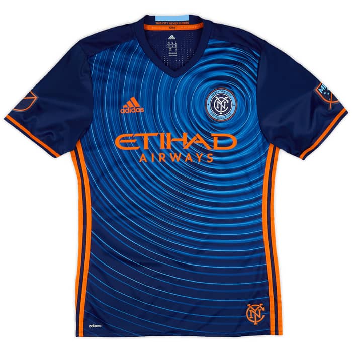2016-17 New York City Authentic Away Shirt Pirlo #21 (M)