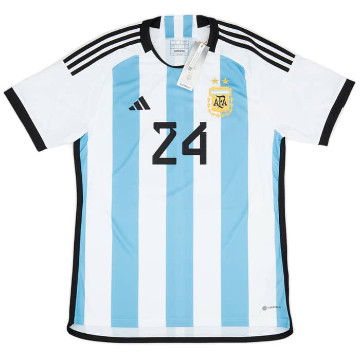 2022-23 Argentina Home Shirt E.Fernandez #24