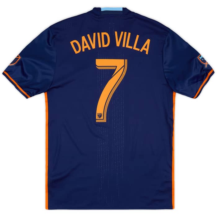 2016-17 New York City Authentic Away Shirt David Villa #7 (M)