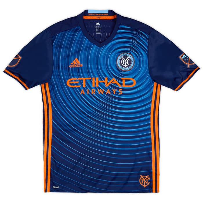 2016-17 New York City Authentic Away Shirt David Villa #7 (M)