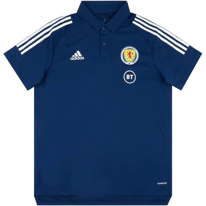 2020-21 Scotland Player Issue Polo T-Shirt (Very Good)