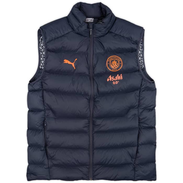 2023-24 Manchester City Player Issue Padded Gilet - As New - (L)