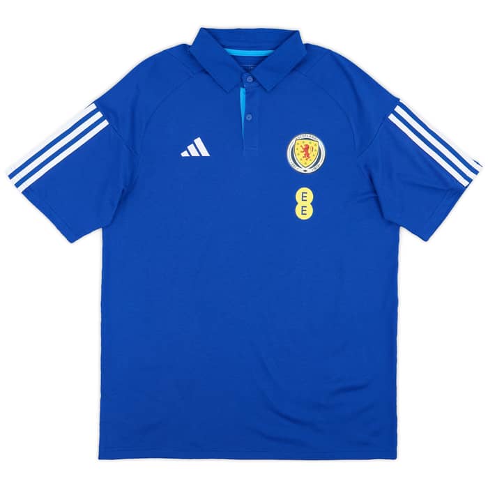 2023-24 Scotland Player Issue Polo T-Shirt - As New