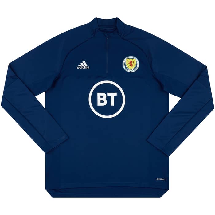 2020-21 Scotland Player Issue 1/4 Zip Training Top
