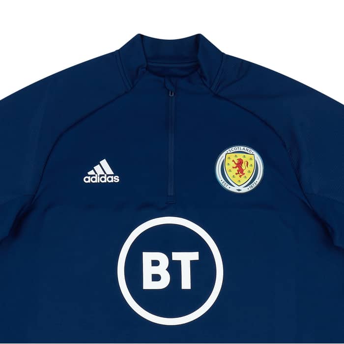 2020-21 Scotland Player Issue 1/4 Zip Training Top