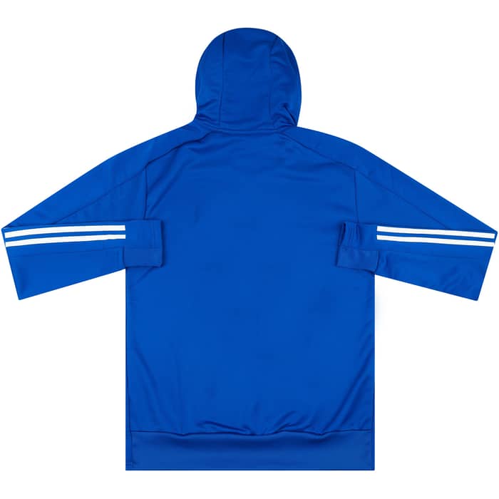 2020-21 Scotland Player Issue 1/4 Zip Training Hooded Top S