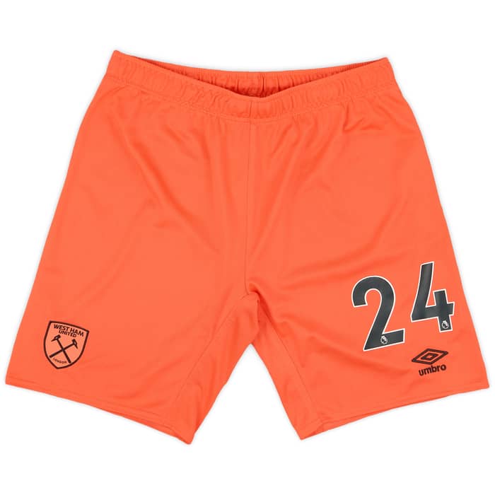 2022-23 West Ham Player Issue Third Shorts #