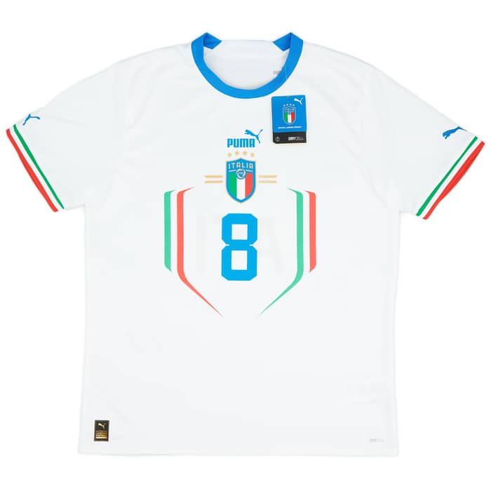 2022-23 Italy Away Shirt Tonali #8