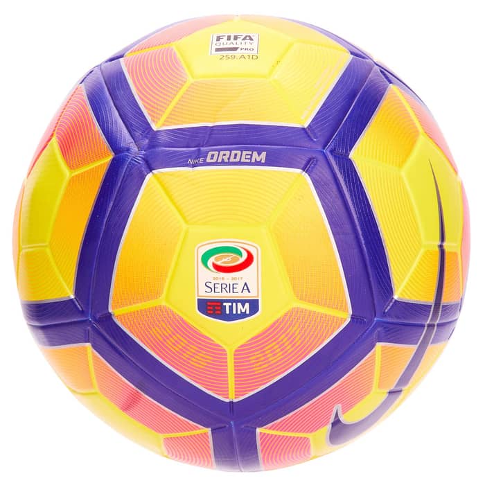 2016-17 Nike Ordem Official Serie A Winter Match Ball (Size 5)