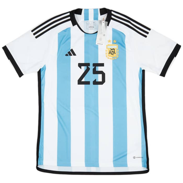 2022-23 Argentina Home Shirt Martinez #25