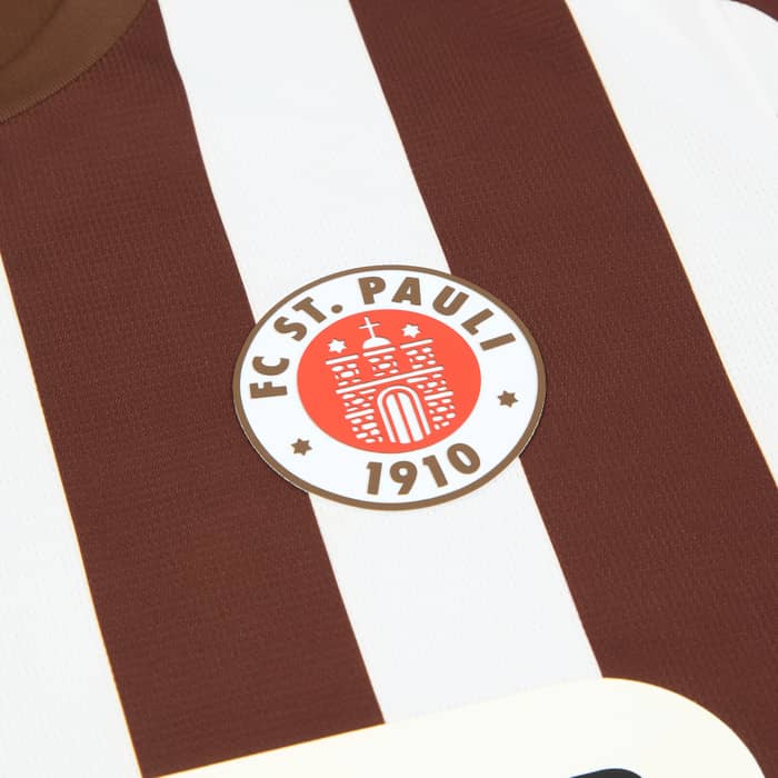 2025-26 St Pauli Home Shirt Irvine #7 