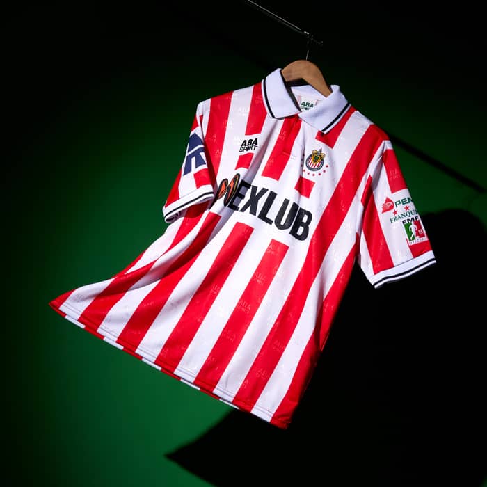 1995-96 Chivas Guadalajara ABA Sport Reissue Home Shirt