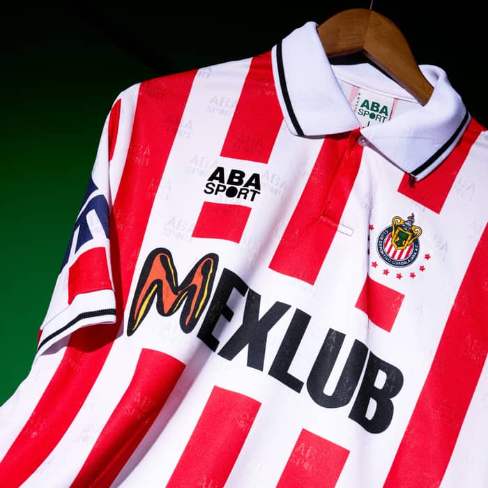 1995-96 Chivas Guadalajara ABA Sport Reissue Home Shirt