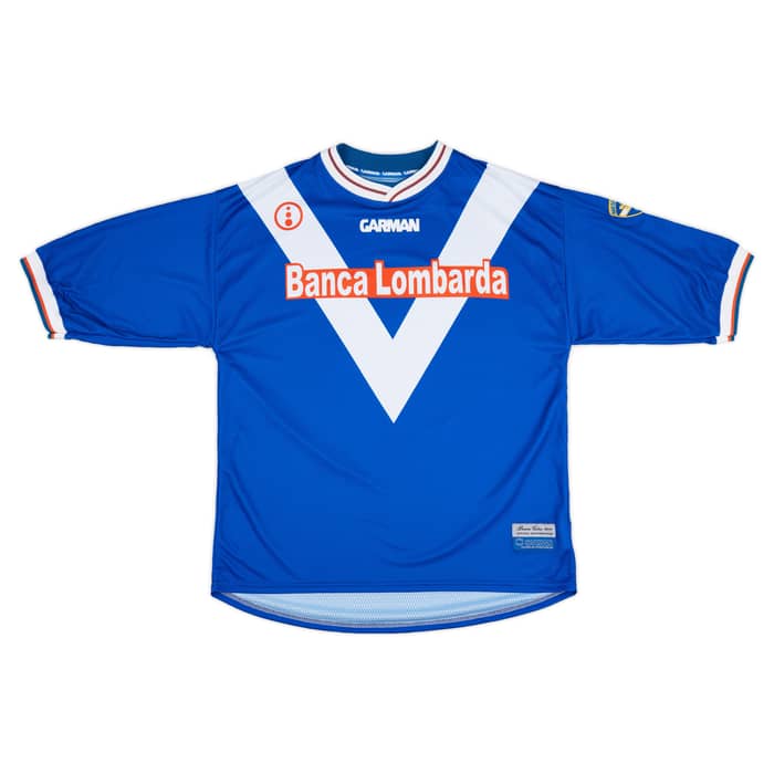 2001-02 Brescia Garman Reissue Home Shirt Guardiola #28