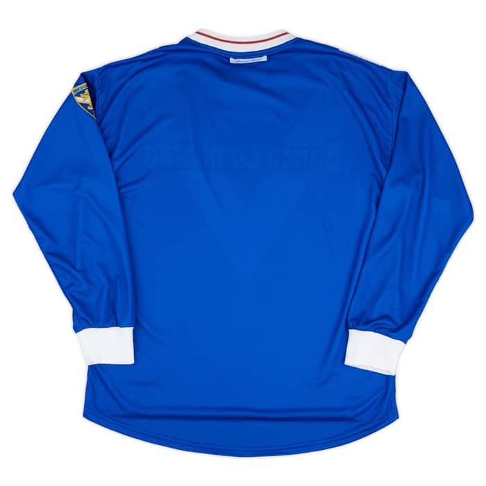 2001-02 Brescia Garman Reissue Home L/S Shirt - NEW