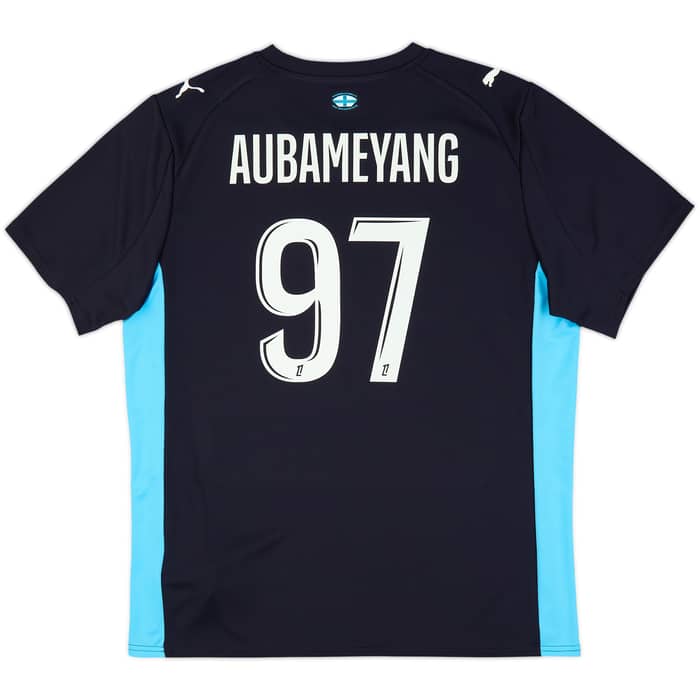 2025-26 Olympique Marseille Away Shirt Aubameyang #97 