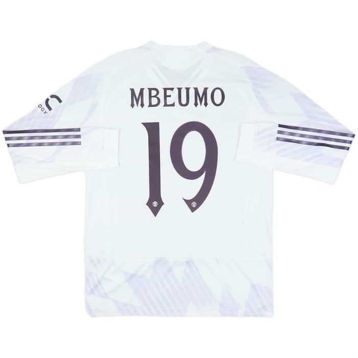 2025-26 Manchester United Authentic Away L/S Shirt Mbeumo #19