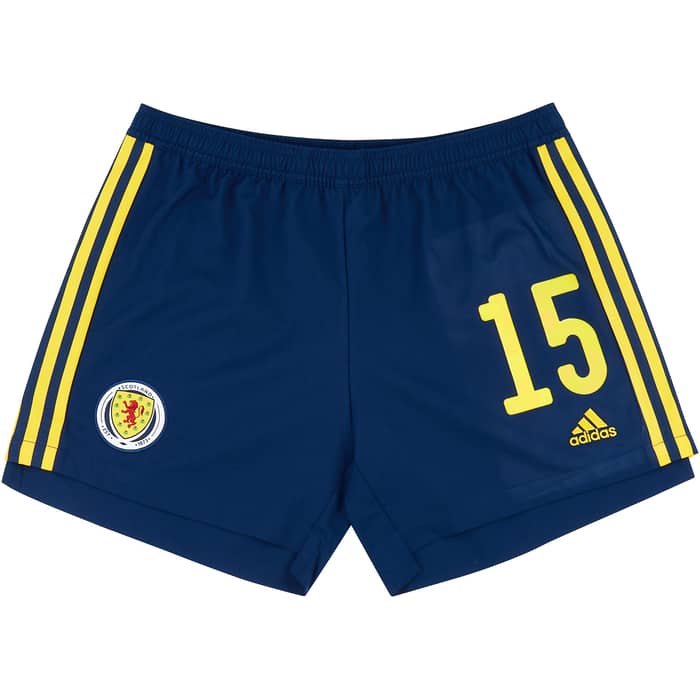 2020-21 Scotland Women's Player Issue Home Shorts #