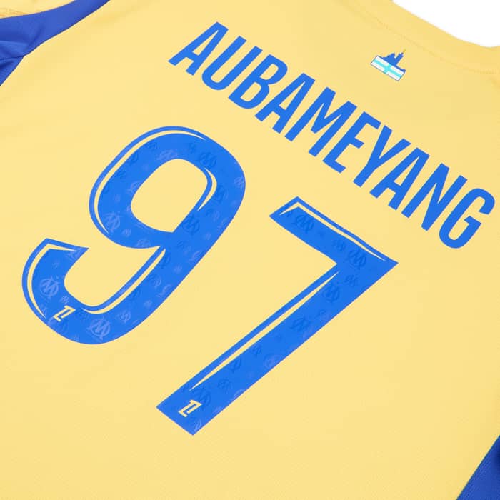 2025-26 Olympique Marseille Fourth Shirt Aubameyang #97 