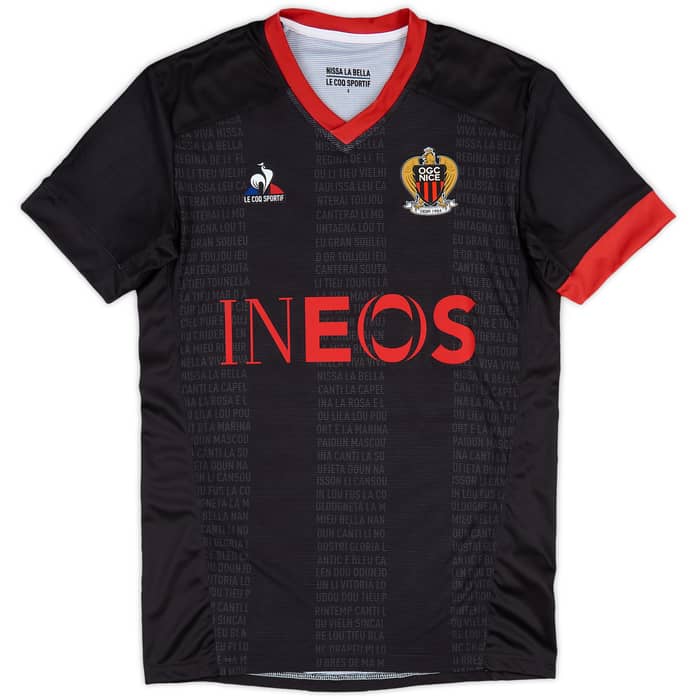 2023-24 Nice Le Coq Sportif Pre-Match Shirt - As New - (S)