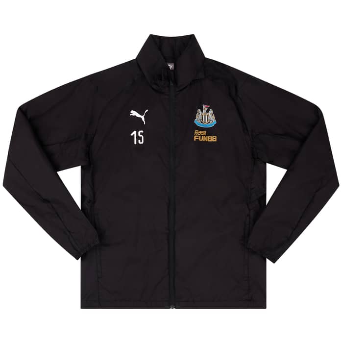 2018-19 Newcastle Player Issue Rain Jacket # (Excellent)