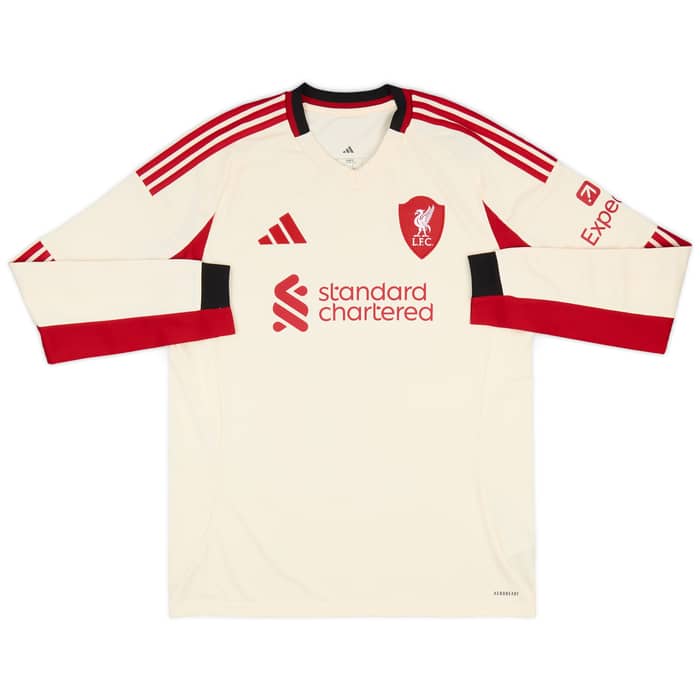 2025-26 Liverpool Away L/S Shirt M.Salah #11