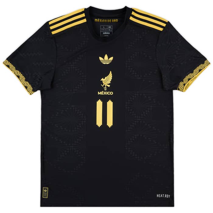 2025 Mexico Authentic Gold Cup Shirt S.Gimenez #11