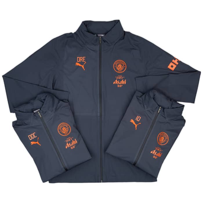 2023-24 Manchester City Staff Issue Rain Jacket # - 9/10