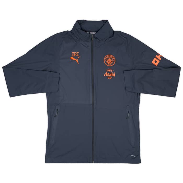 2023-24 Manchester City Staff Issue Rain Jacket # - 9/10