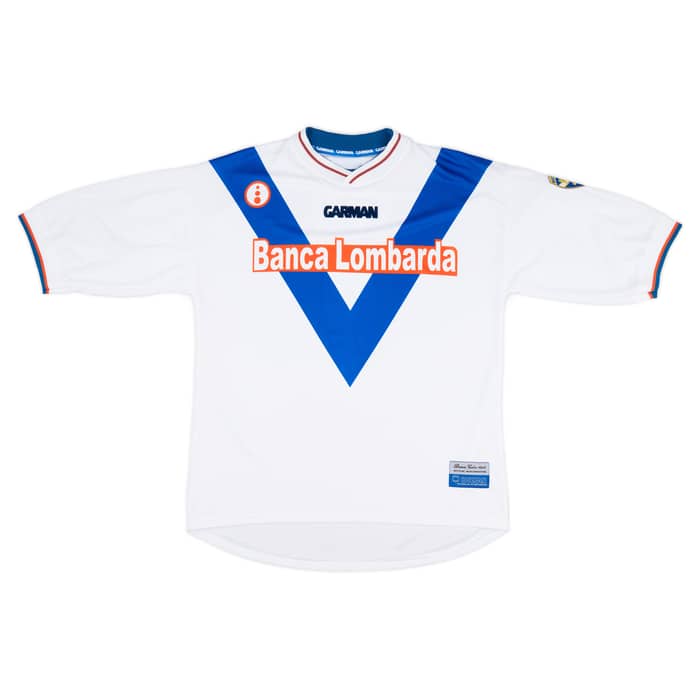 2001-02 Brescia Garman Reissue Away Shirt Toni #9
