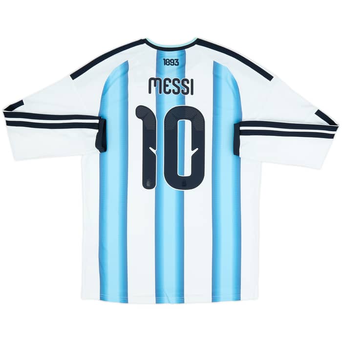 2026-27 Argentina Authentic Home L/S Shirt Messi #10