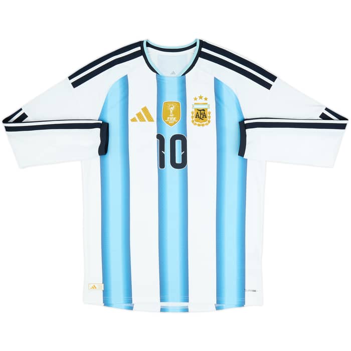 2026-27 Argentina Authentic Home L/S Shirt Messi #10