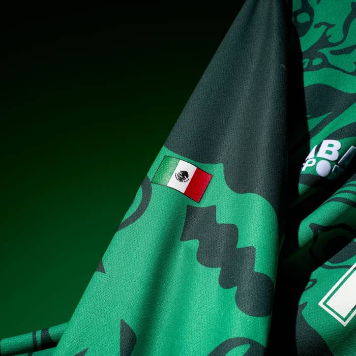 1998 Mexico ABA Sport Reissue Home L/S Shirt Hernandez #15
