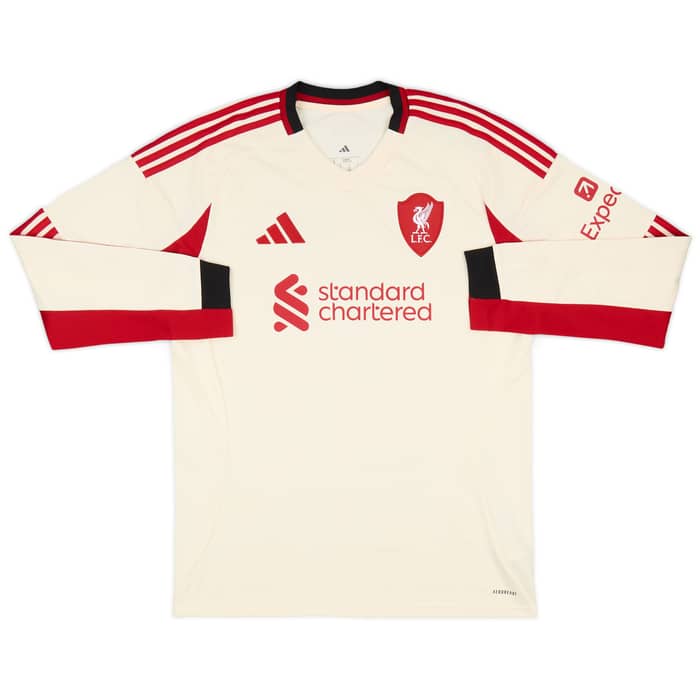 2025-26 Liverpool Away L/S Shirt Wirtz #7