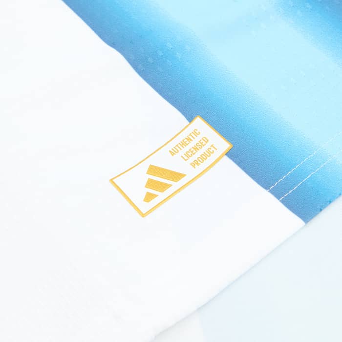 2026-27 Argentina Authentic Home L/S Shirt J.Alvarez #9