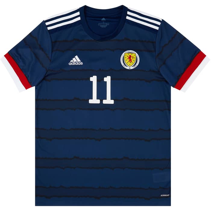2020-21 Scotland Player Issue Home Shirt # (Excellent)