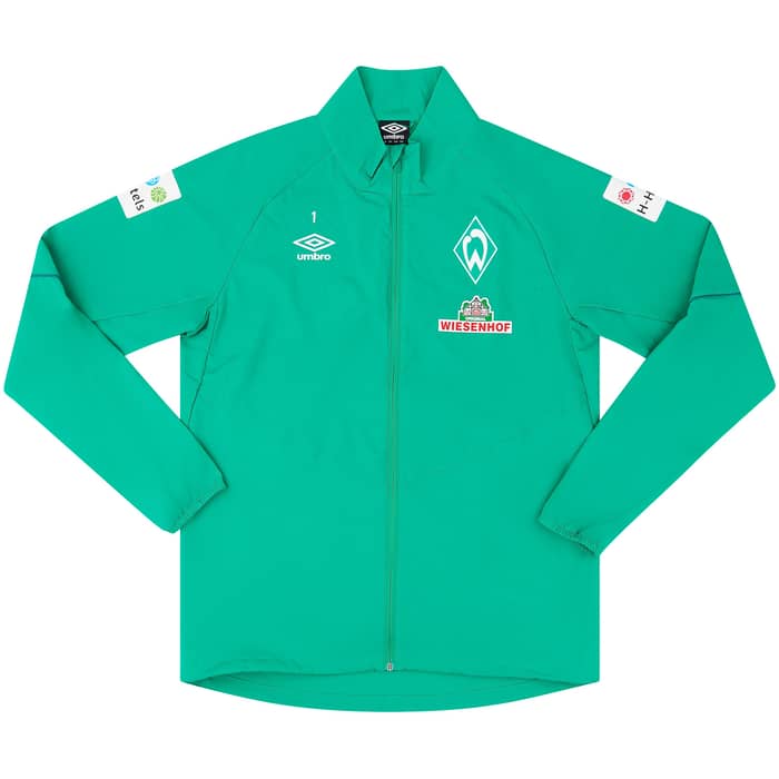 2018-19 Werder Bremen Player Issue Training Jacket # (Very Good)