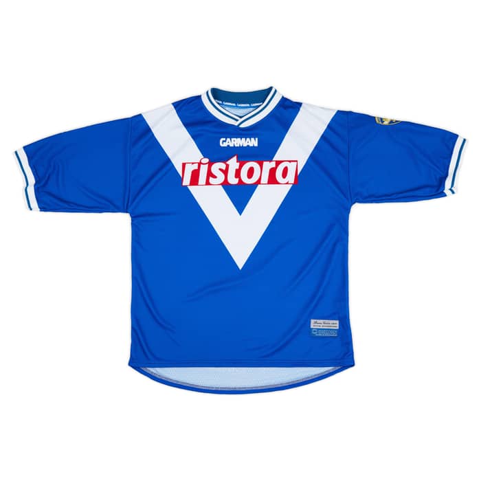 2000-01 Brescia Garman Reissue Home Shirt Baggio #10