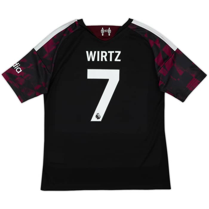 2026-27 Liverpool Third Shirt Wirtz #7 (KIDS)