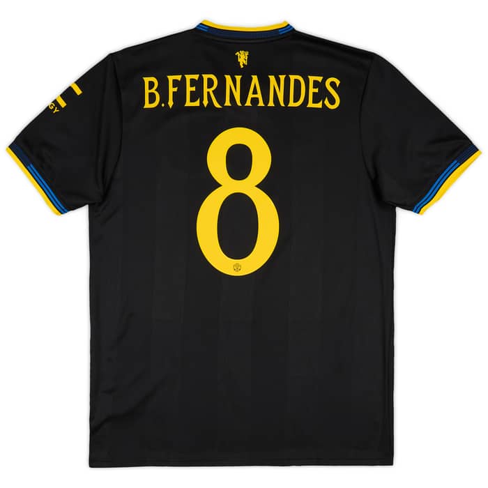 2025-26 Manchester United Authentic Third Shirt B.Fernandes #8