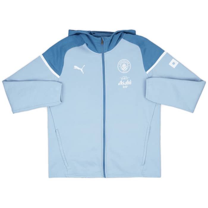 2023-24 Manchester City Player Issue Casual Hooded Jacket - 9/10
